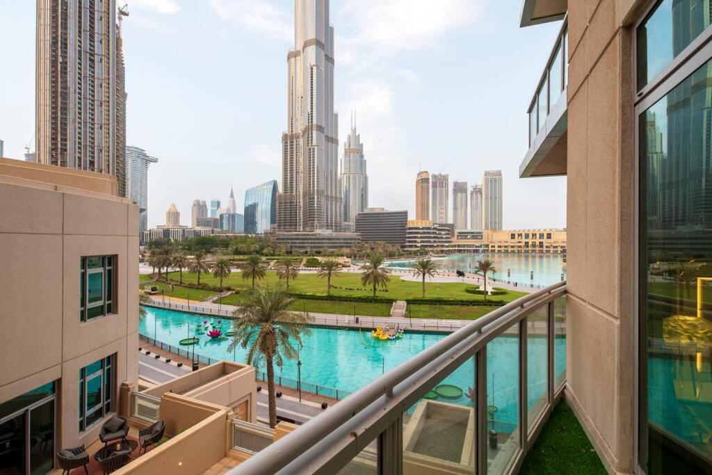 First Class 2Br With Full Burj Khalifa And Fountain View Dubaï Extérieur photo