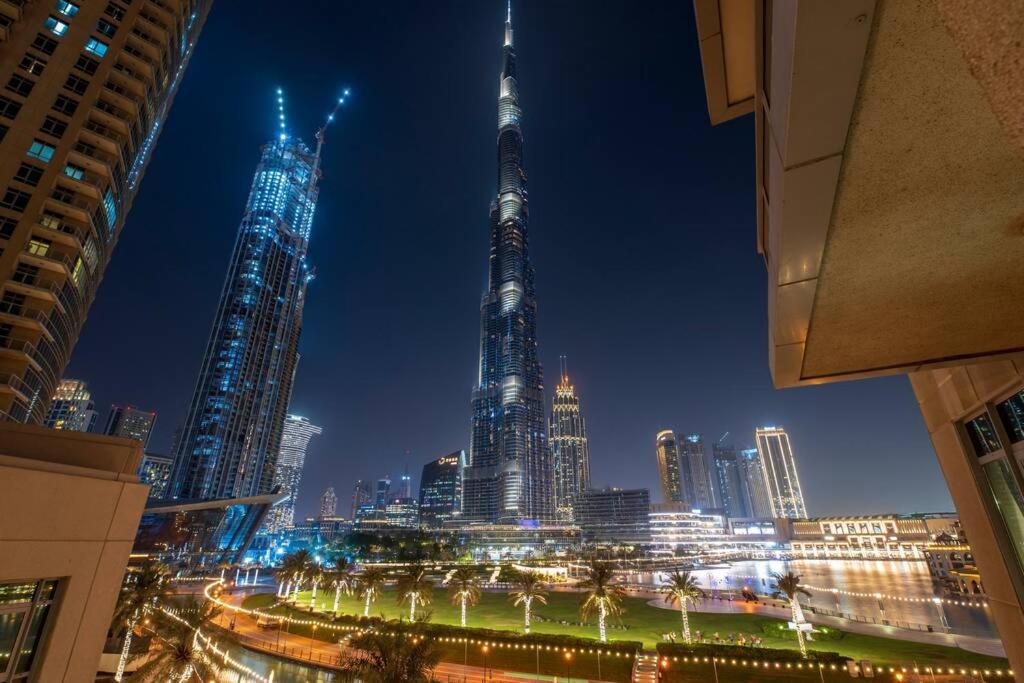 First Class 2Br With Full Burj Khalifa And Fountain View Dubaï Extérieur photo